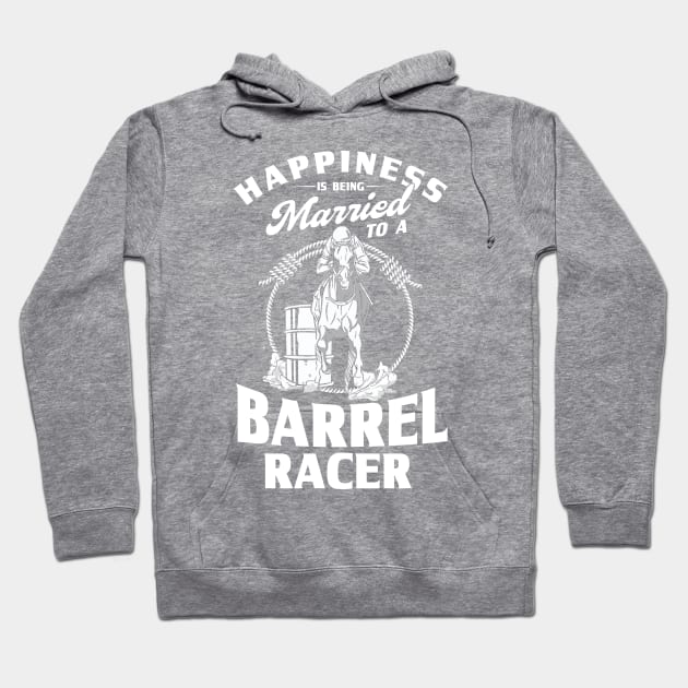 Cowgirls Barrel Rider Barrel Racing Gift Hoodie by Toeffishirts